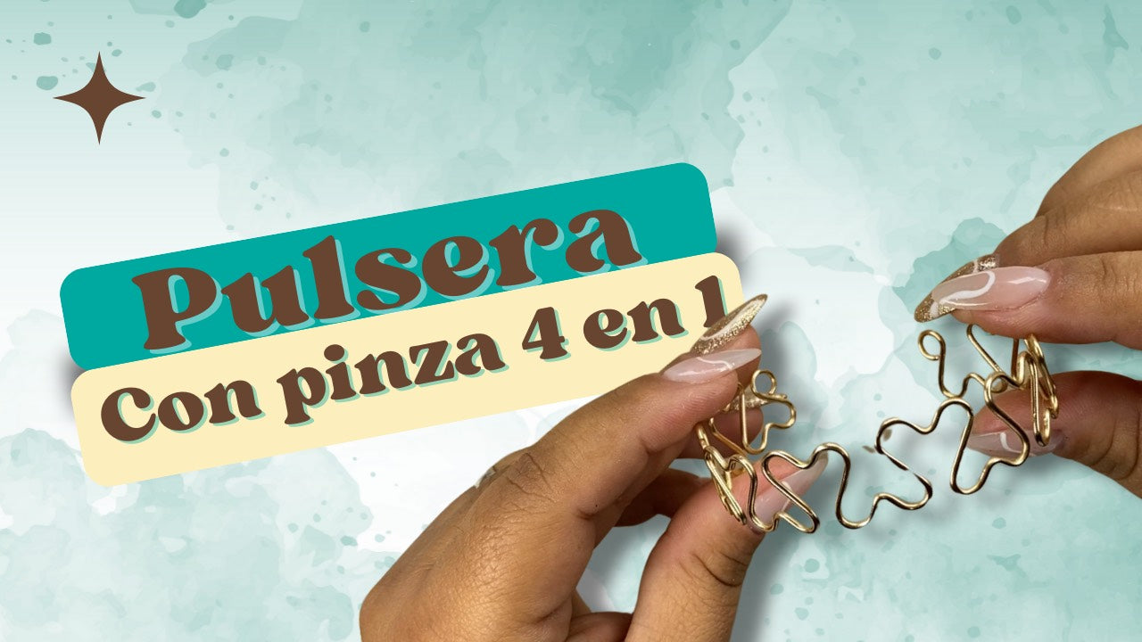 Tutorial Pulsera de corazones con pinza 4 en 1 Americraft Supply