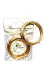 Gold Color Ga 14-16-18-20-22-24-26-28-30-32 Color similar to 18K gold. Does not tarnish. Brand Americraft Supply®