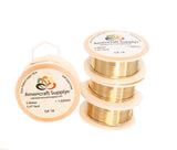 Soft Gold Color GA 14-16-18-20-22-24-26-28-30-32  Non tarnish. Brand Americraft Supply®