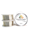 Silver Color Ga 14-16-18-20-22-24-26-28-30-32 Does not tarnish. Brand Americraft Supply®