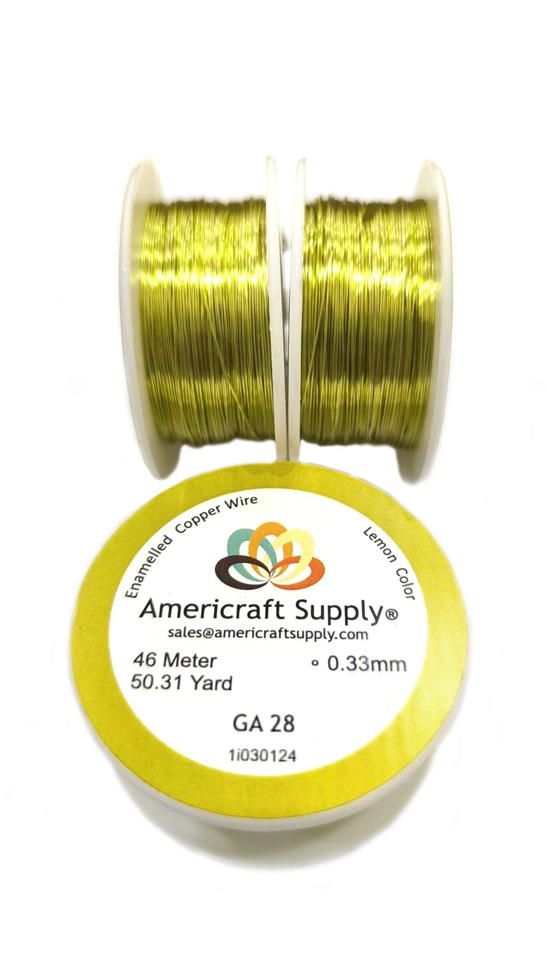 Lemon Color GA 28, GA 30, GA 32 Brand AMERICRAFT SUPPLY