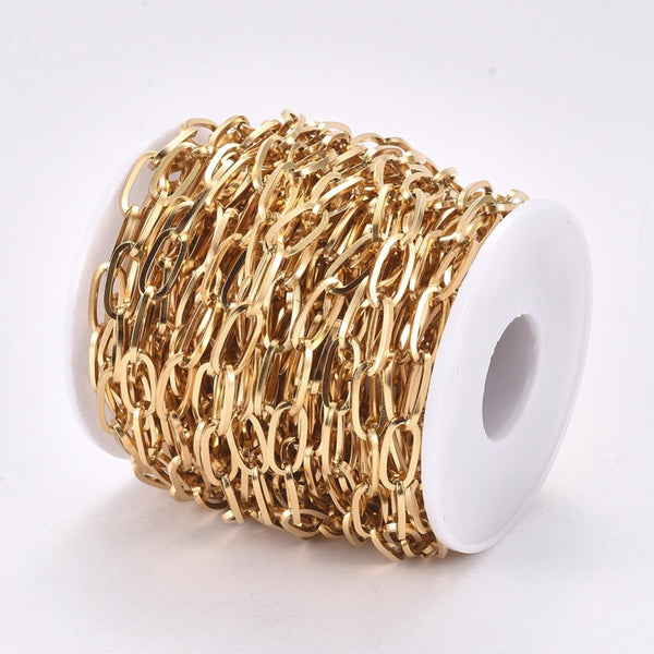 Chain  Stainless Steel 13x6x1 mm (1 MTS)