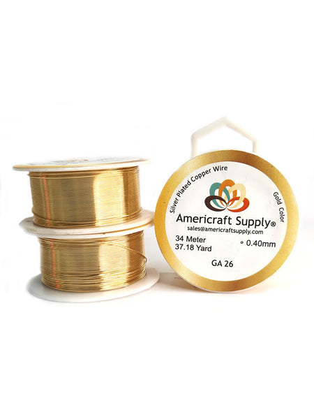 Color dorado GA 26 (oro oscuro) Marca AMERICRAFT SUPPLY