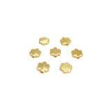 Goldene Indische Diamantblume 14x12,8 mm