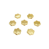 Goldene Indische Diamantblume 14x12,8 mm