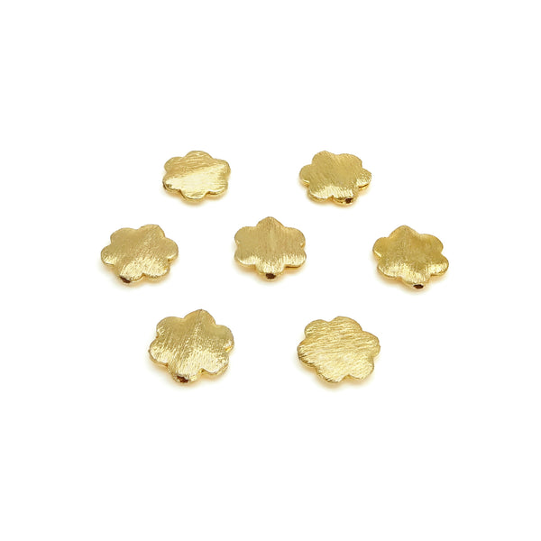 Goldene Indische Diamantblume 14x12,8 mm