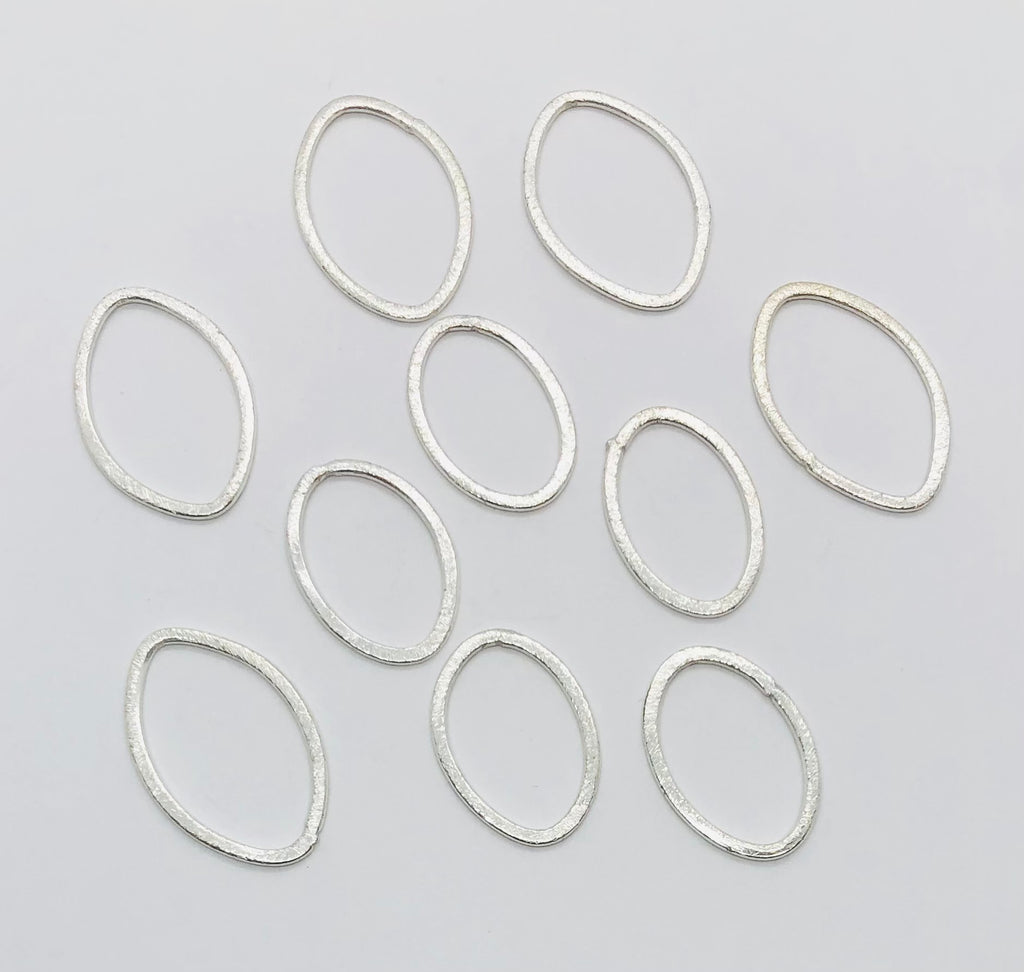 Silver Indian Oval Rings Diamond