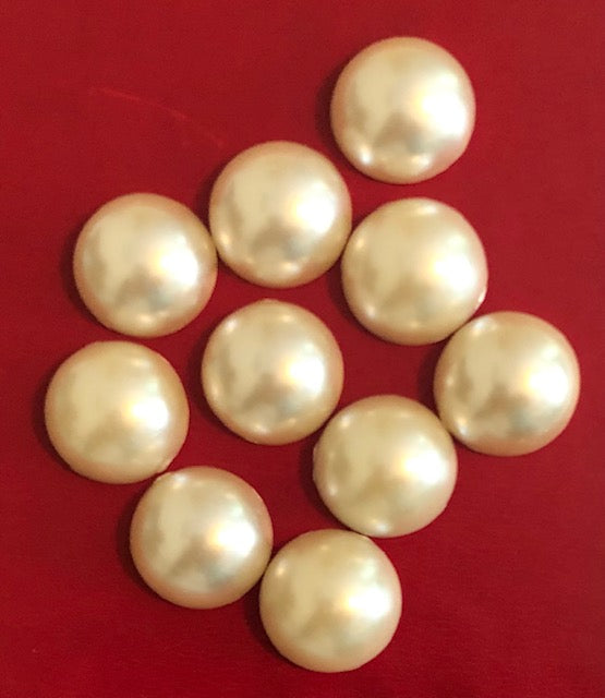 Semi Round Pearl Cabochon