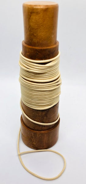 Smooth round imitation leather thread