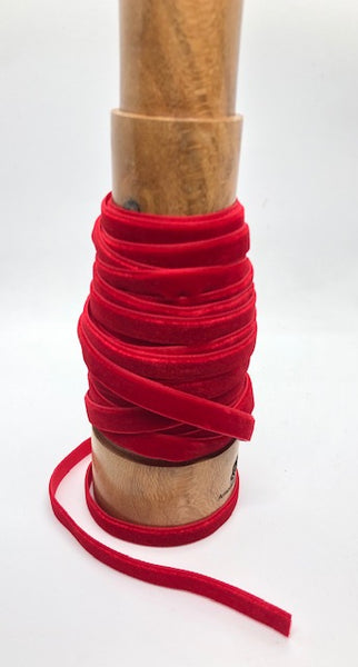 Flat suede ribbon