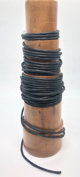 Smooth round imitation leather thread