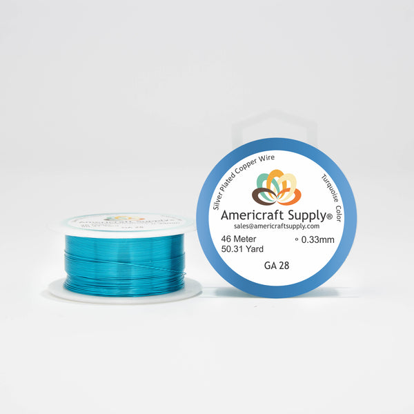 Turquoise Color GA 28 Brand AMERICRAFT SUPPLY