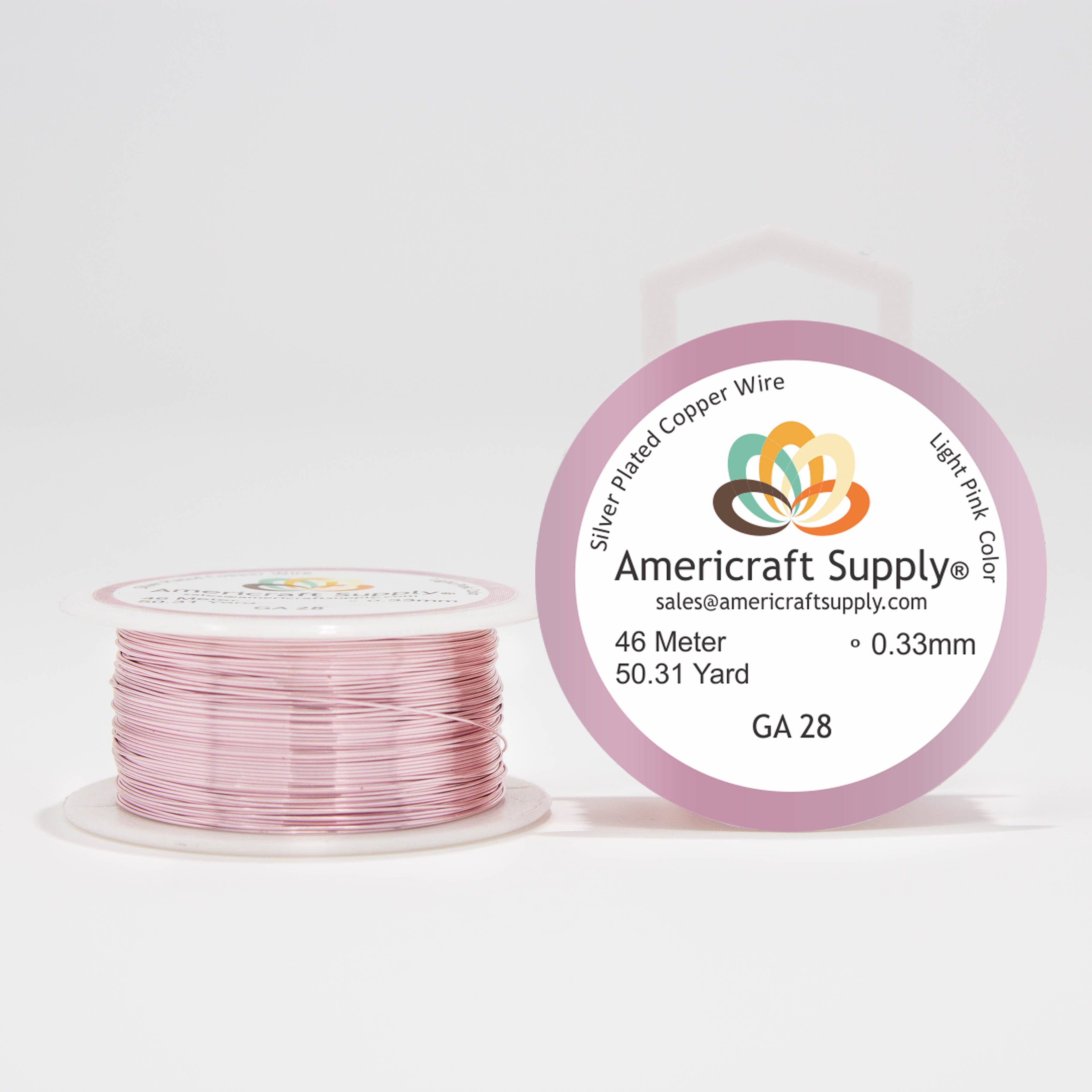 Light Pink Color GA 28, GA 30, GA 32 Brand AMERICRAFT SUPPLY