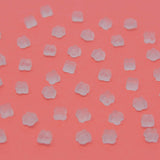 Tapones de goma transparente para pendientes de seguridad 5mm - 4mm