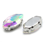 Strass: 14,5 x 4 x 4 mm, Loch: 0,8 ~ 1 mm