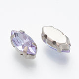 Diamante de imitación: 12x6x4,5 mm, agujero: 0,8 ~ 1 mm